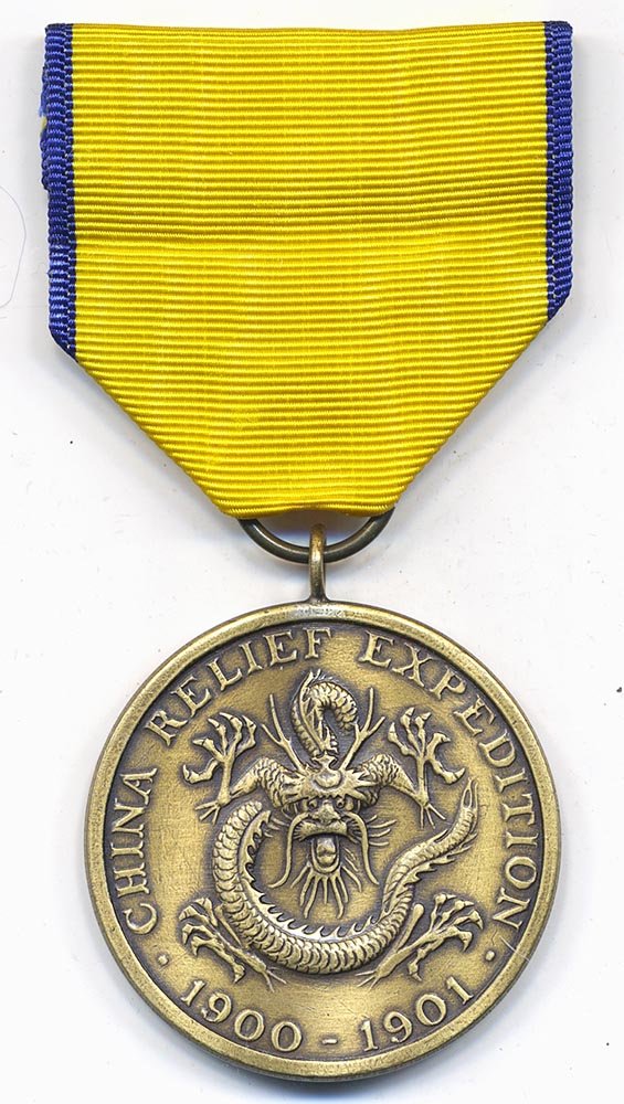 US China Relief Expedition 1900-1901 Medal - USA - GreatMilitaria.com