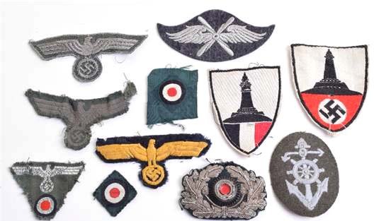 German WW1-2 Cloth insignia - GreatMilitaria.com